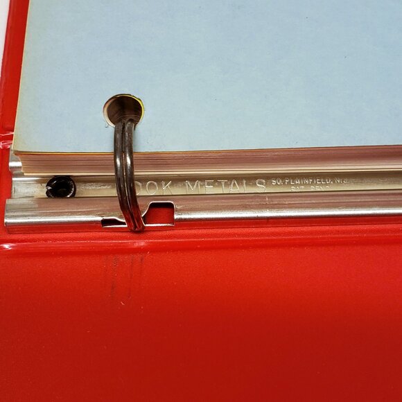 Office | Vintage Office Supplies Index Card In A Book Binder Includes ...